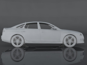 audi rs6 Modello 3D