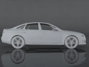 audi rs6 3D Model
