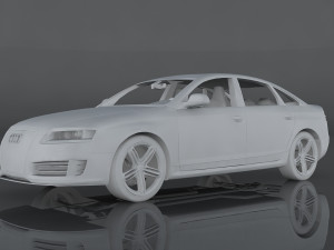 audi rs6 Modello 3D