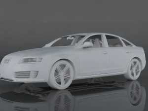 audi rs6 3D Model