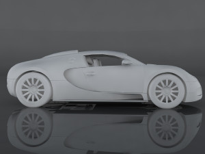 bugatti veyron 3D 模型