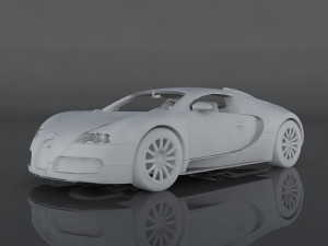bugatti veyron 3D 模型