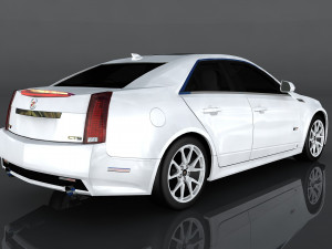cadillac cts-v Modelo 3D