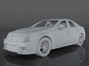 cadillac cts-v Modelo 3D