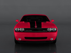dodge challenger srt8 3D 모델