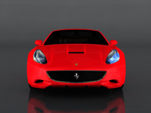 ferrari california 3D 模型