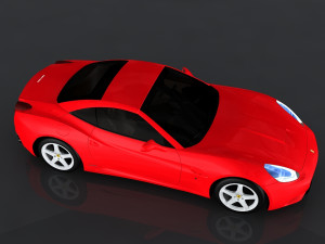 ferrari california 3D 模型