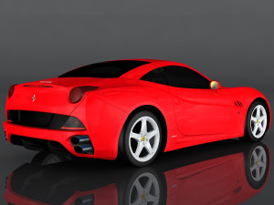 ferrari california 3D 模型