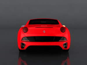 ferrari california 3D 模型