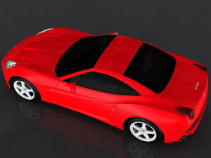 ferrari california 3D 模型