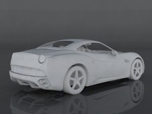 ferrari california 3D 模型