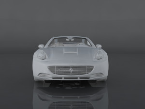 ferrari california 3D 模型