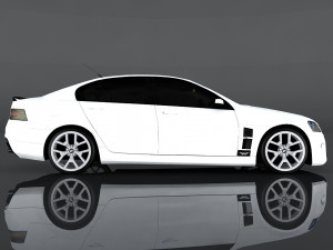 holden hsv 3D Model