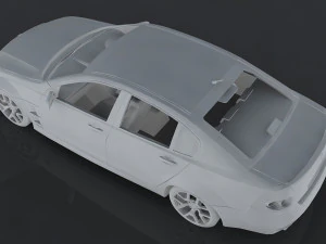 Holden HSV Modelo 3D
