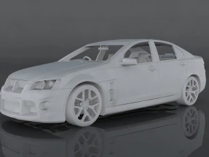 Holden HSV Modelo 3D