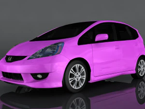 Honda FitSport Modello 3D