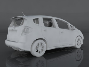 honda fit sport 3D Model