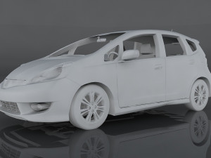 honda fit sport 3D Model