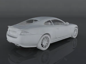 jaguar xkr 3D Model