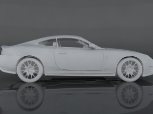 jaguar xkr Model 3D