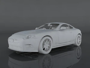 jaguar xkr 3D Model