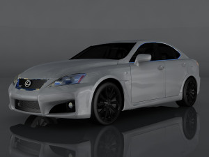 lexus is-f 3D Model