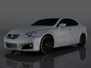 lexus is-f 3D Model