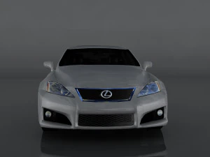 lexus is-f 3D Model