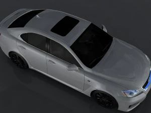 lexus is-f 3D Model