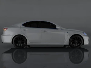 lexus is-f 3D Model