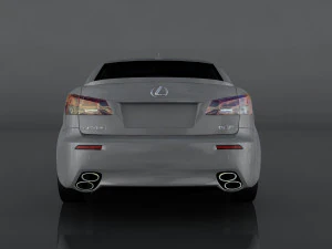 lexus is-f 3D Model