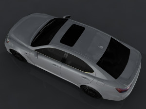 lexus is-f 3Dモデル