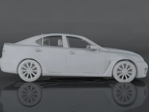 lexus is-f 3D Model