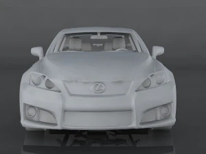 lexus is-f 3D Model