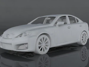 lexus is-f 3D Model