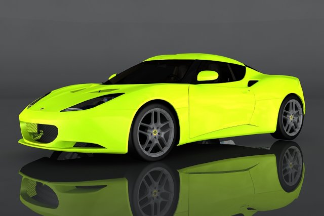 lotus evora 3Dモデル .c4d .max .obj .3ds .fbx .stl .blend 