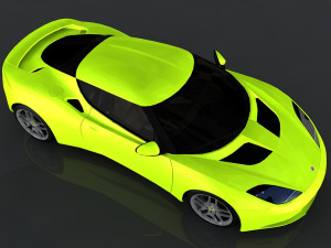 lotus evora 3Dモデル