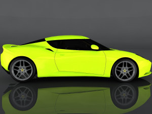 lotus evora 3Dモデル