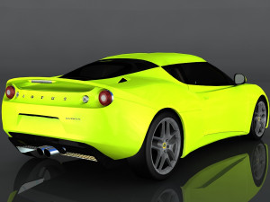 lotus evora 3Dモデル