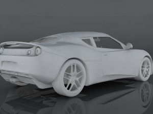 lotus evora 3Dモデル