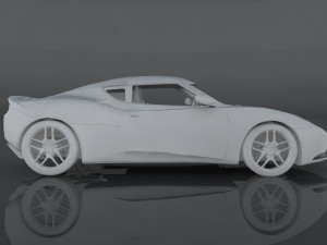 lotus evora 3Dモデル