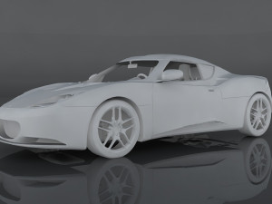 lotus evora 3Dモデル