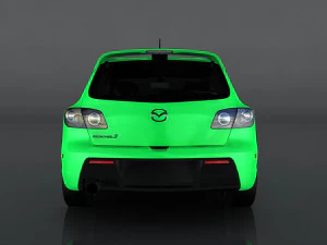2009 mazda 3 3D Model