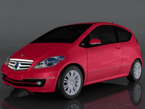 mercedes-benz a200 3D Model