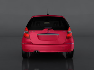 mercedes-benz a200 3D 모델