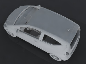 mercedes-benz a200 3D 모델