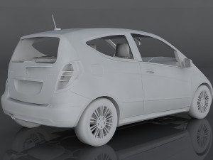 mercedes-benz a200 3D 모델