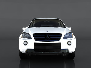 mercedes benz ml 63 3D Model