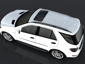 mercedes benz ml 63 3D Model