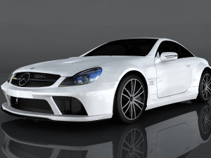 mercedes-benz sl 65 amg 3D Model